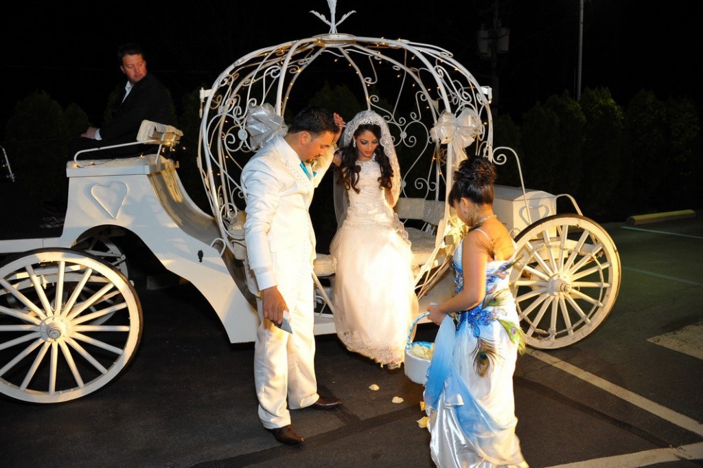 wedding horse carriage