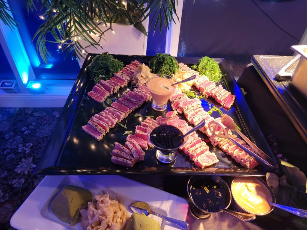 corporate events long island menu